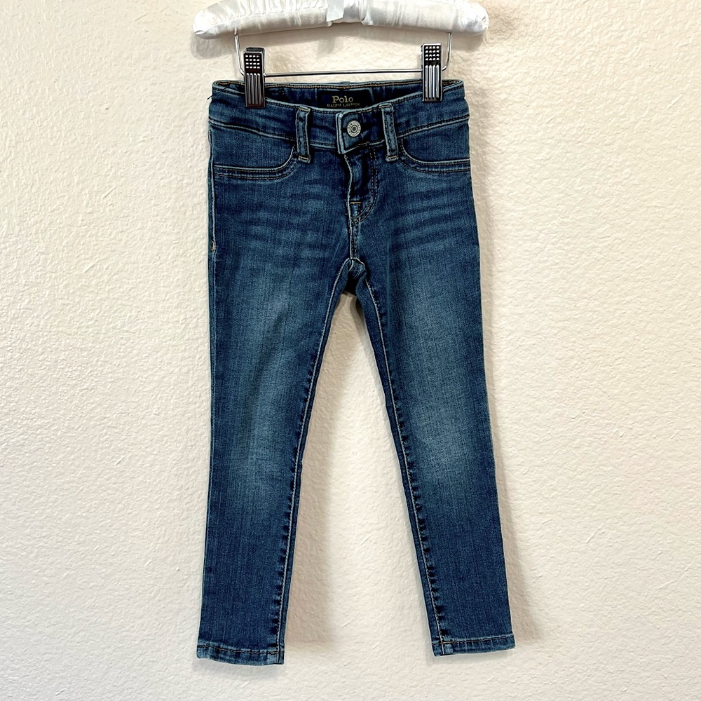 Polo Ralph Lauren Aubrie Denim Leggings. Size 3T.